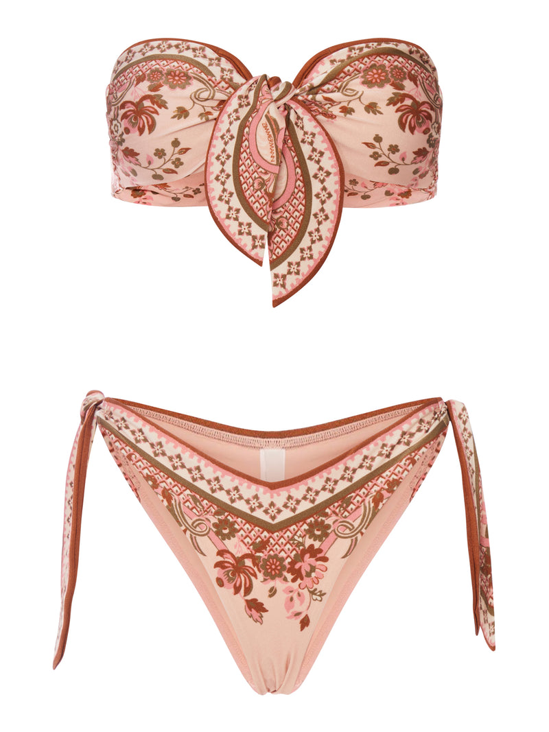 BIKINI CON DETTAGLIO FOULARD ASTER