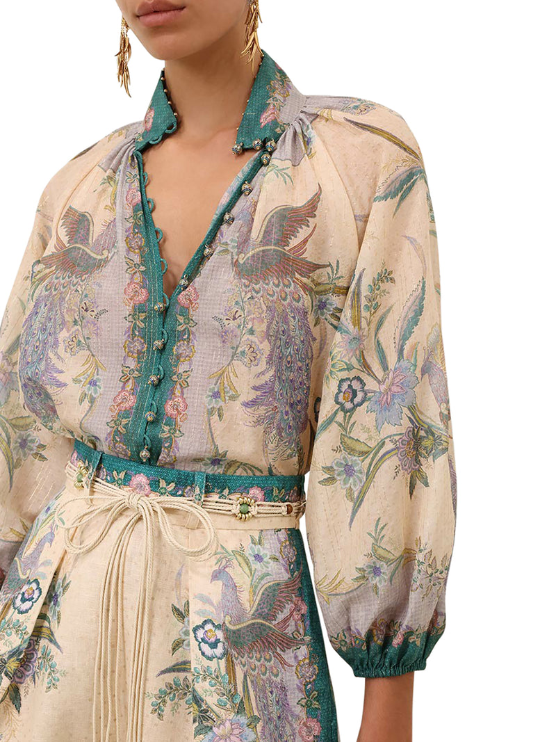 BLUSA IDRA A BALZE