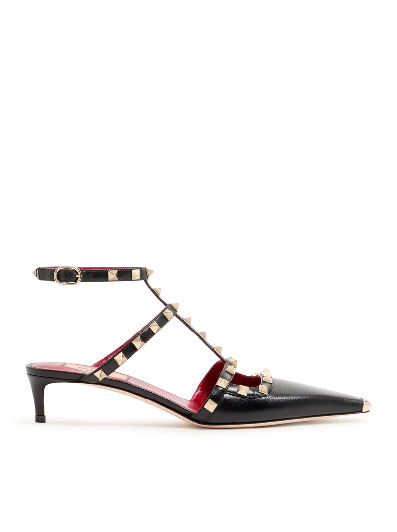 DÉCOLLETÉ ROCKSTUD IN CAPRETTO 40MM
