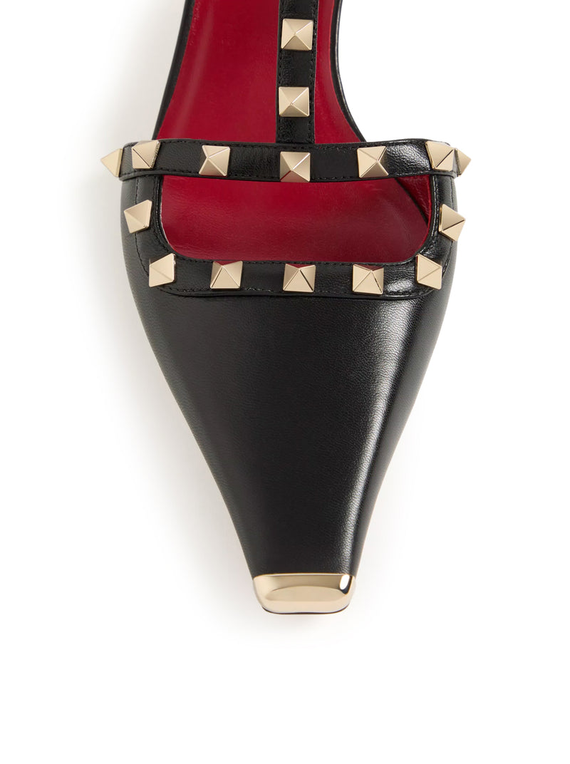DÉCOLLETÉ ROCKSTUD IN CAPRETTO 40MM
