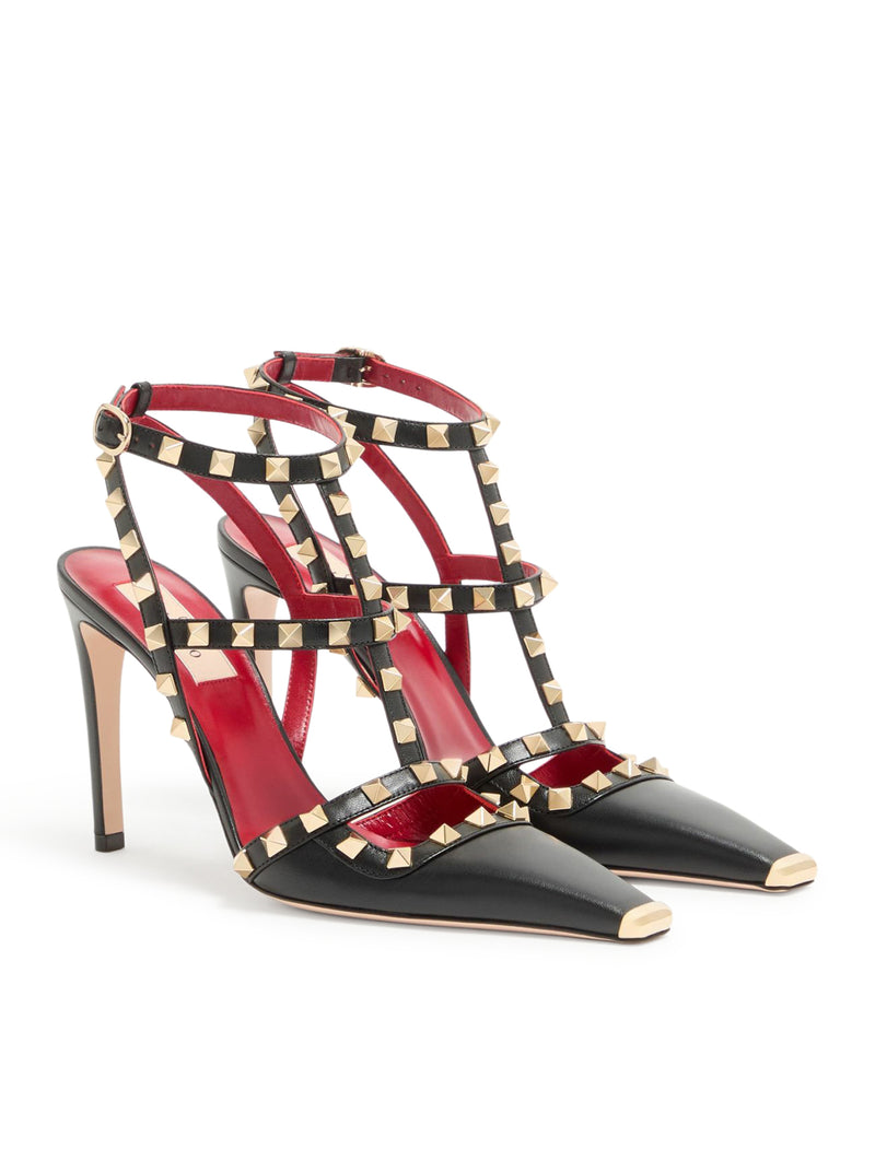 DÉCOLLETÉ ROCKSTUD IN CAPRETTO 100MM