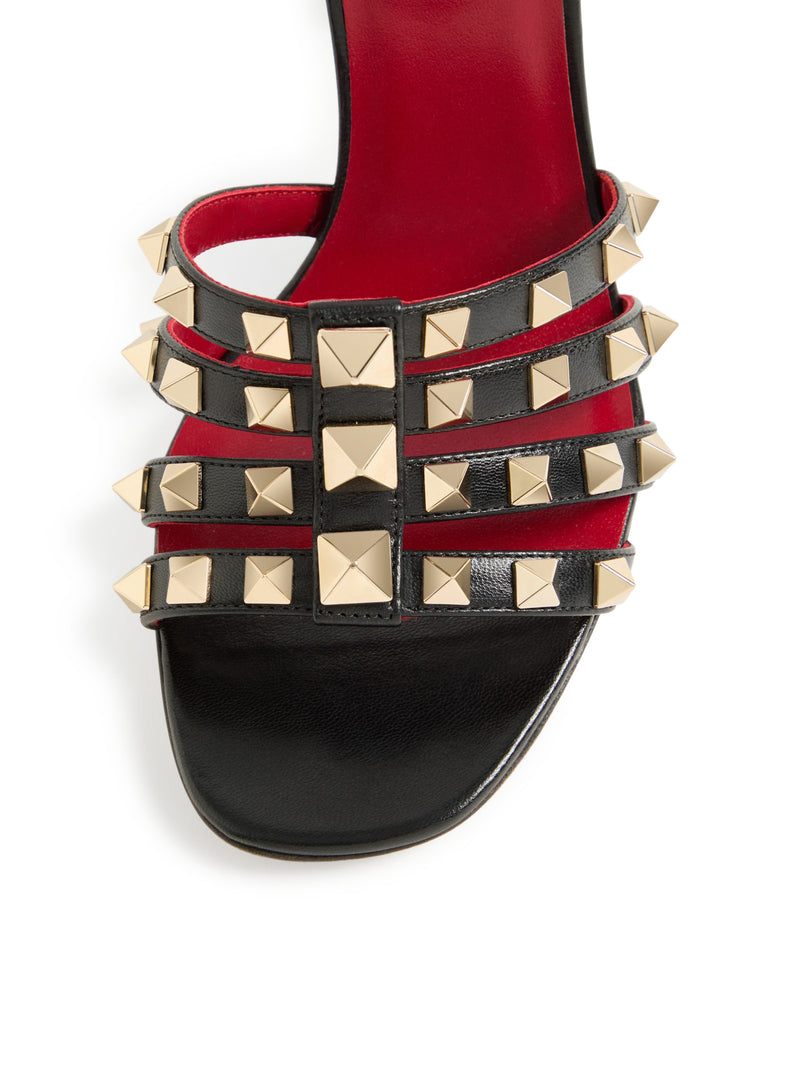 SANDALO ROCKSTUD IN CAPRETTO 100MM