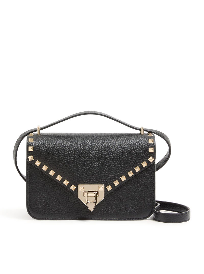 BORSA PICCOLA ROCKSTUD A TRACOLLA IN PELLE DI VITELLO