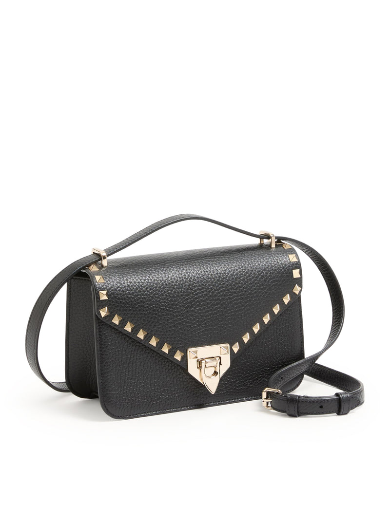 BORSA PICCOLA ROCKSTUD A TRACOLLA IN PELLE DI VITELLO