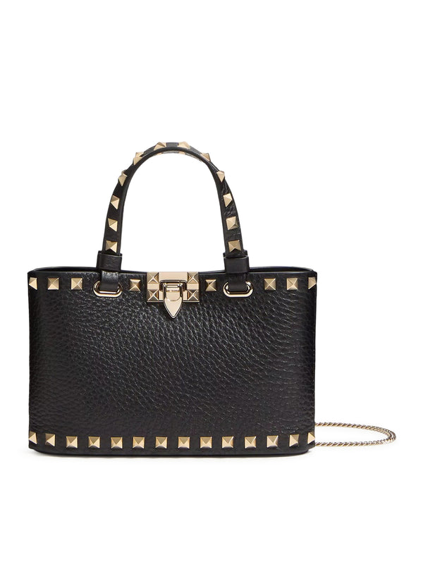 MINI BORSA SHOPPING ROCKSTUD IN VITELLO