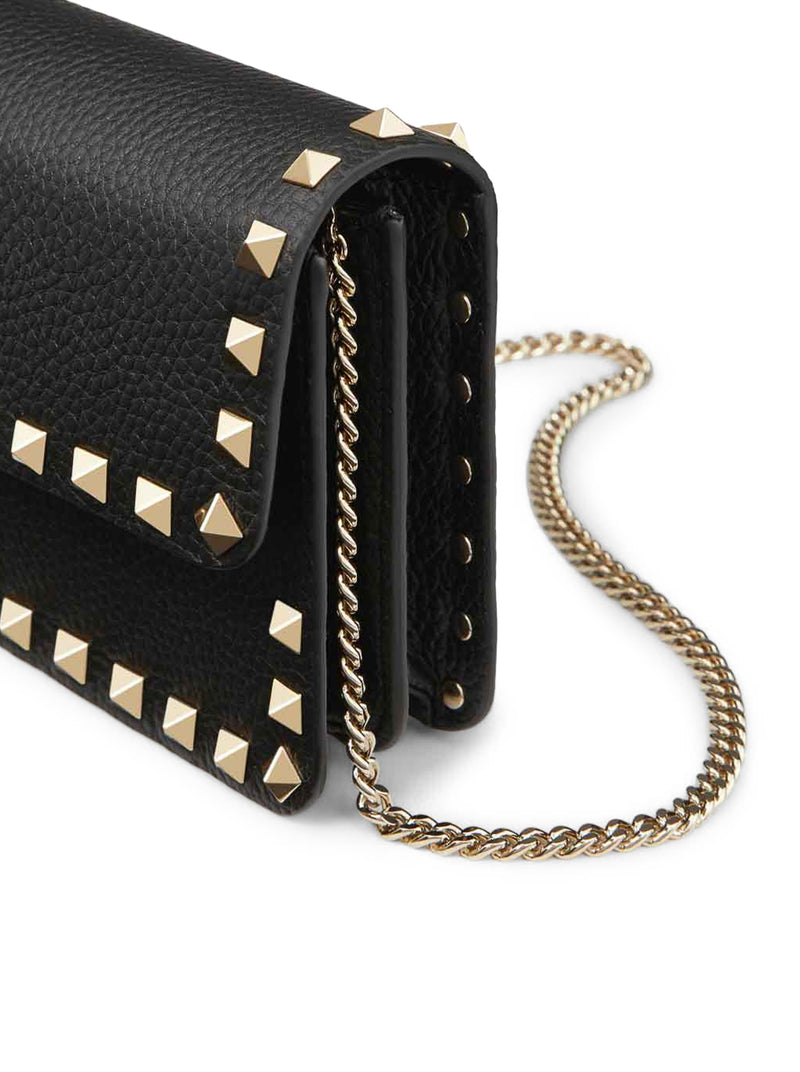POCHETTE ROCKSTUD CON CATENA