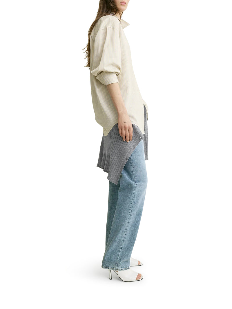CAMICIA A RIGHE OVERSIZE
