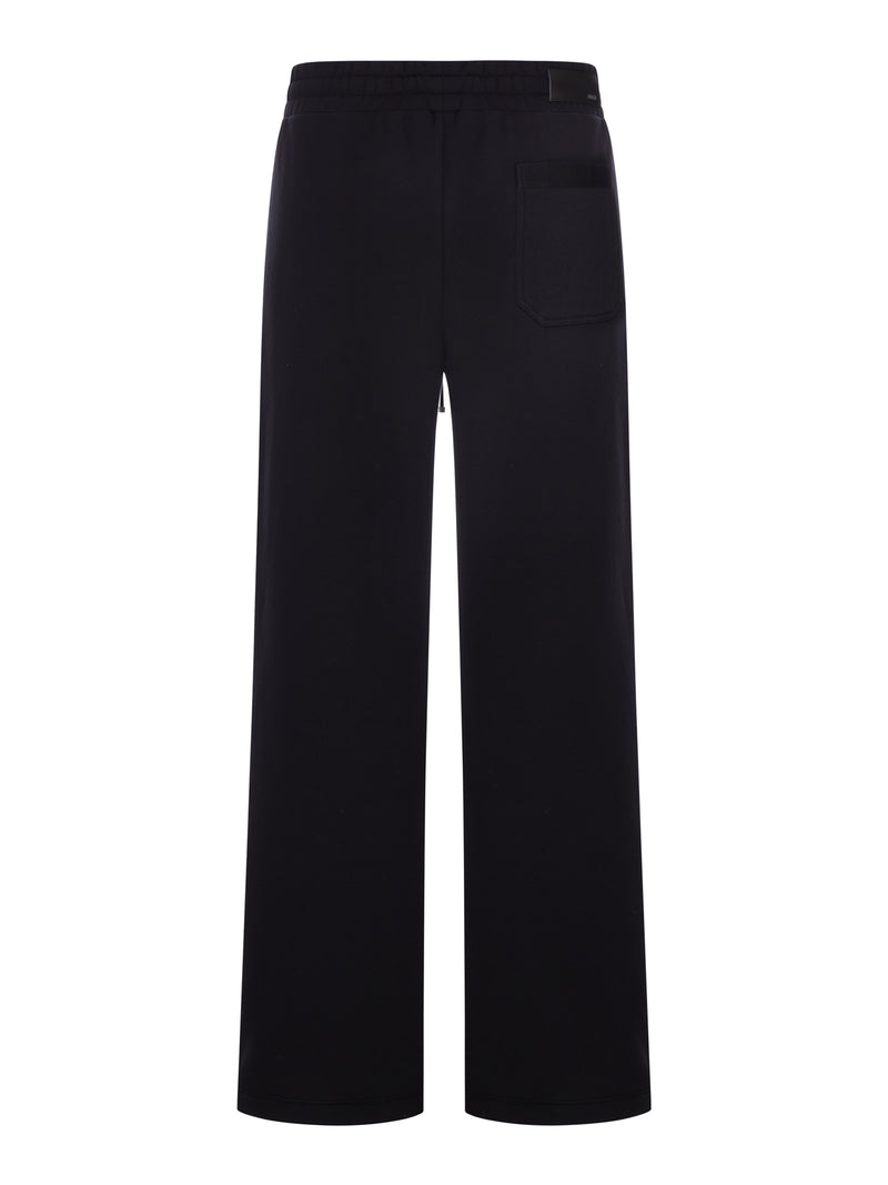 SWEATPANT IN COTONE CON LOGO "MA"