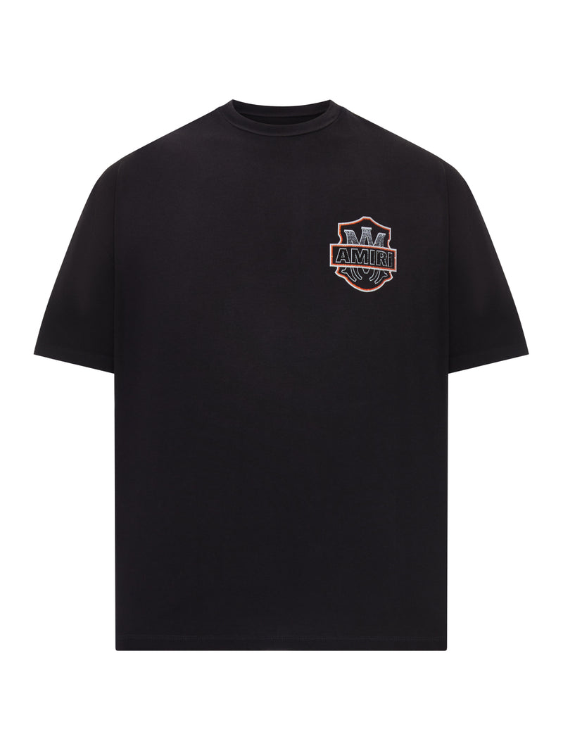 T-SHIRT IN COTONE AMERICAN DREAM CRYSTAL