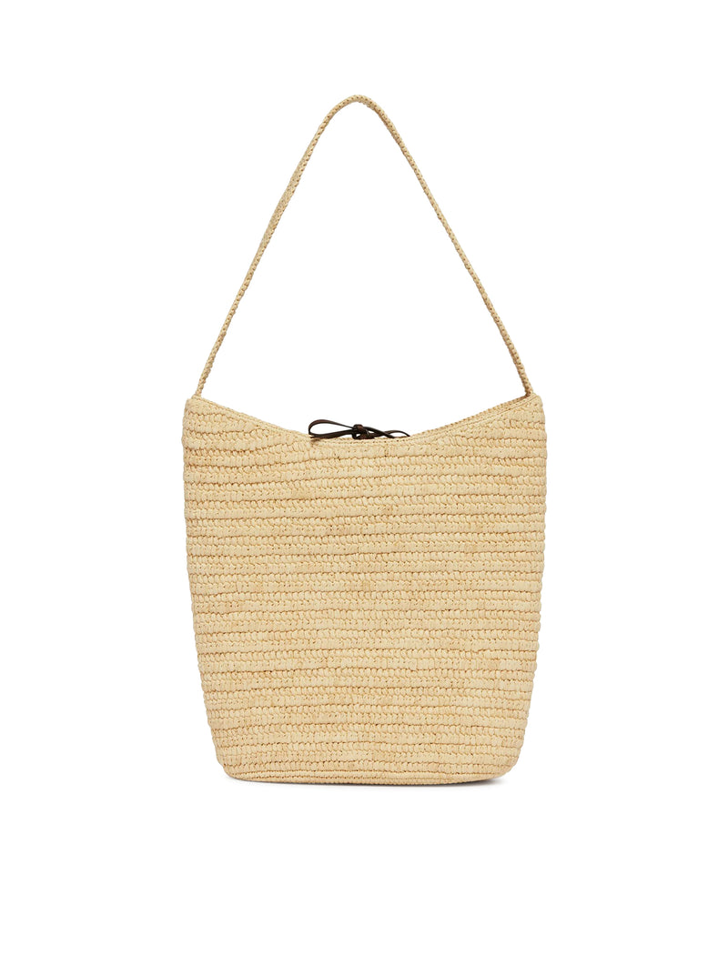BORSA A TRACOLLA IN RAFIA ALMA