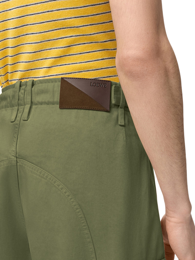 PANTALONI CARGO IN COTONE