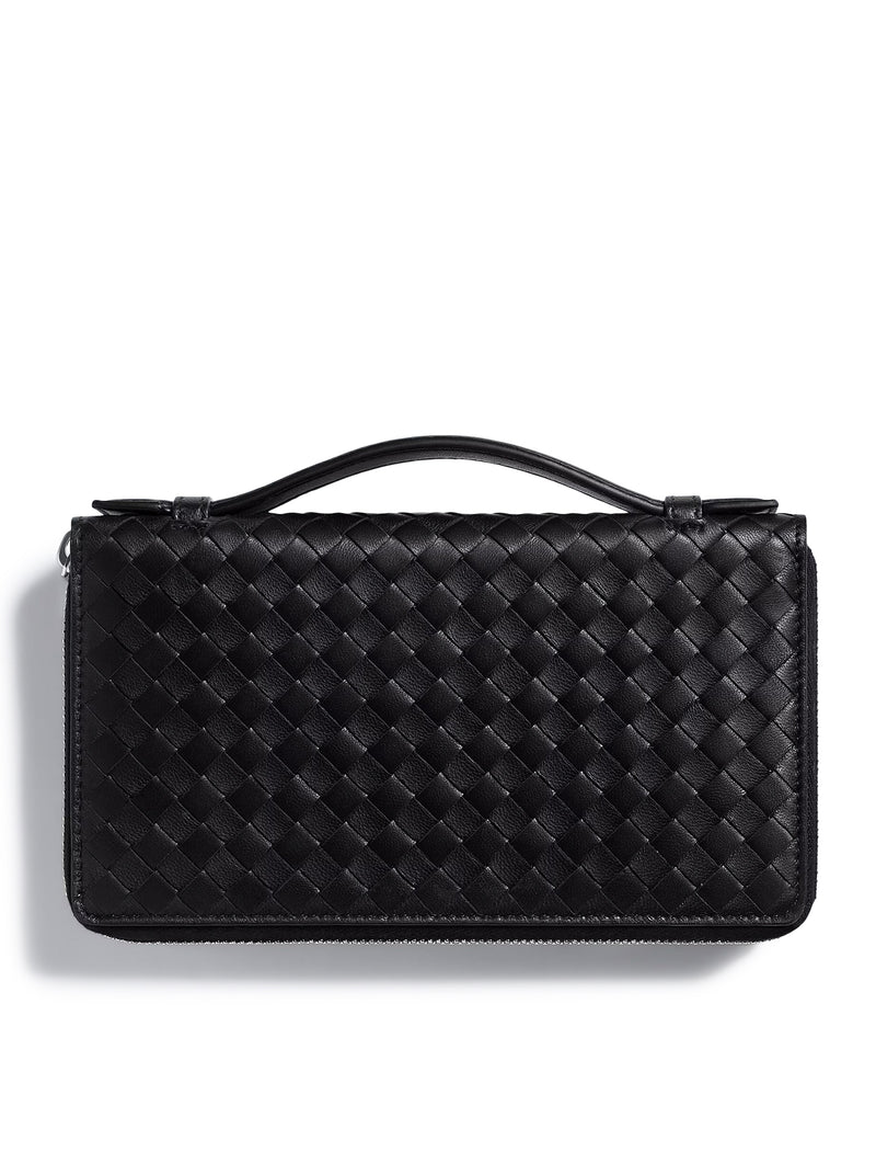 ORGANIZER INTRECCIATO PICCOLO CON ZIP
