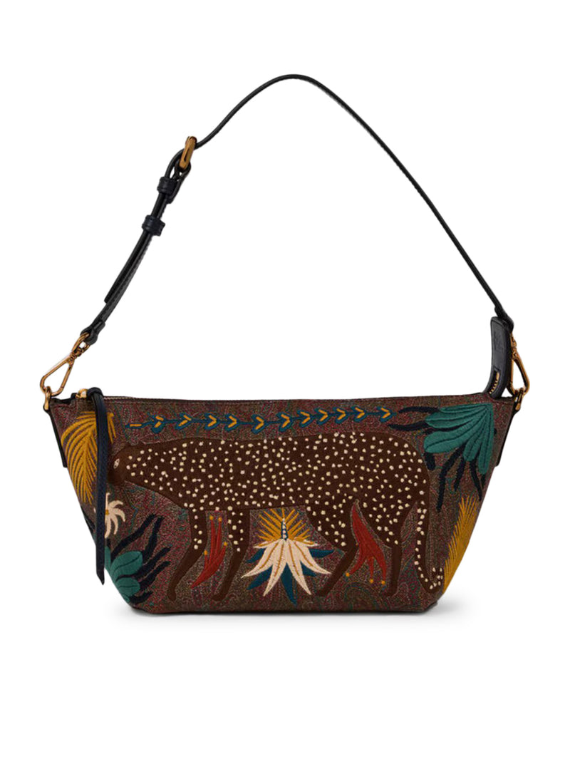 BORSA A TRACOLLA IN ARNICA CON RICAMI ETRO X TABBY BOOTH