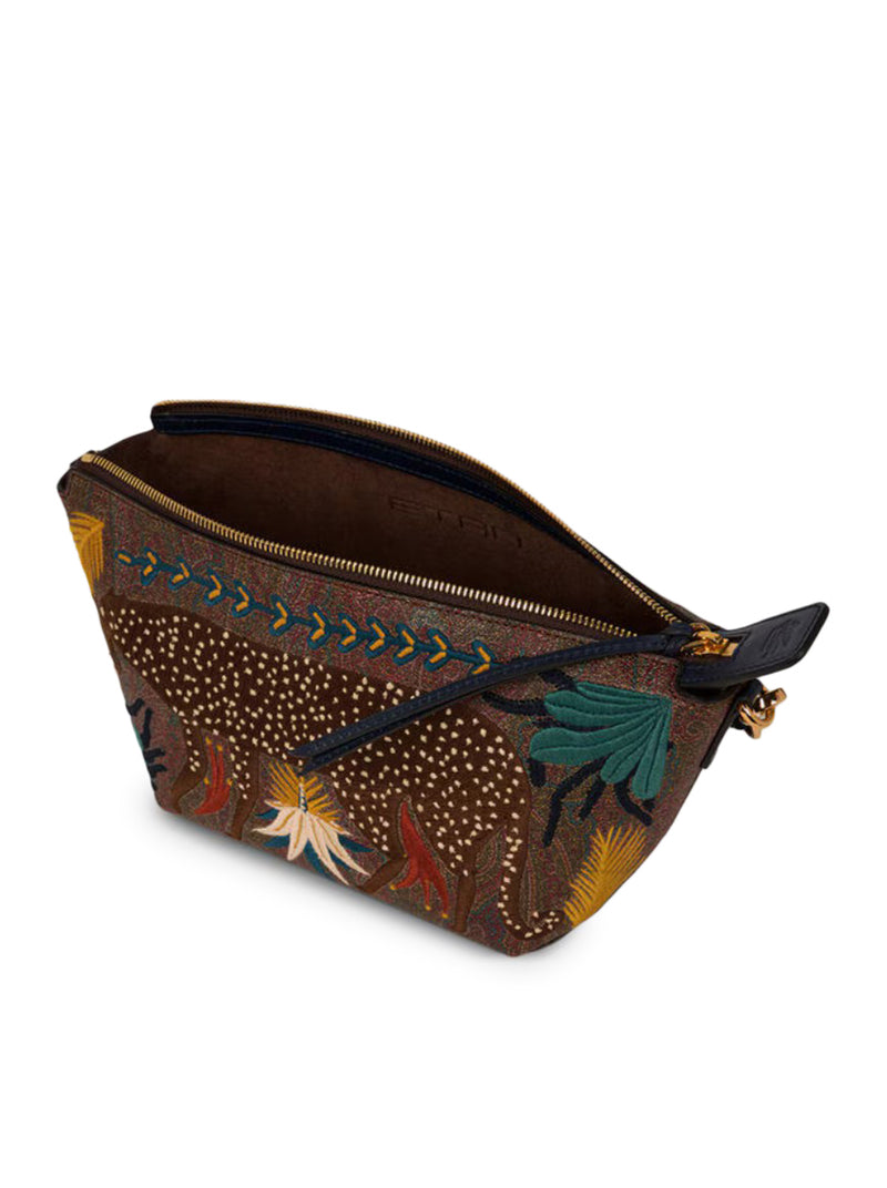 BORSA A TRACOLLA IN ARNICA CON RICAMI ETRO X TABBY BOOTH