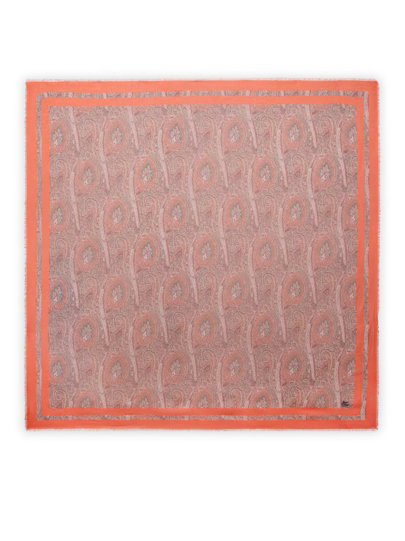 FOULARD IN MODAL CON MOTIVO PAISLEY FLOREALE