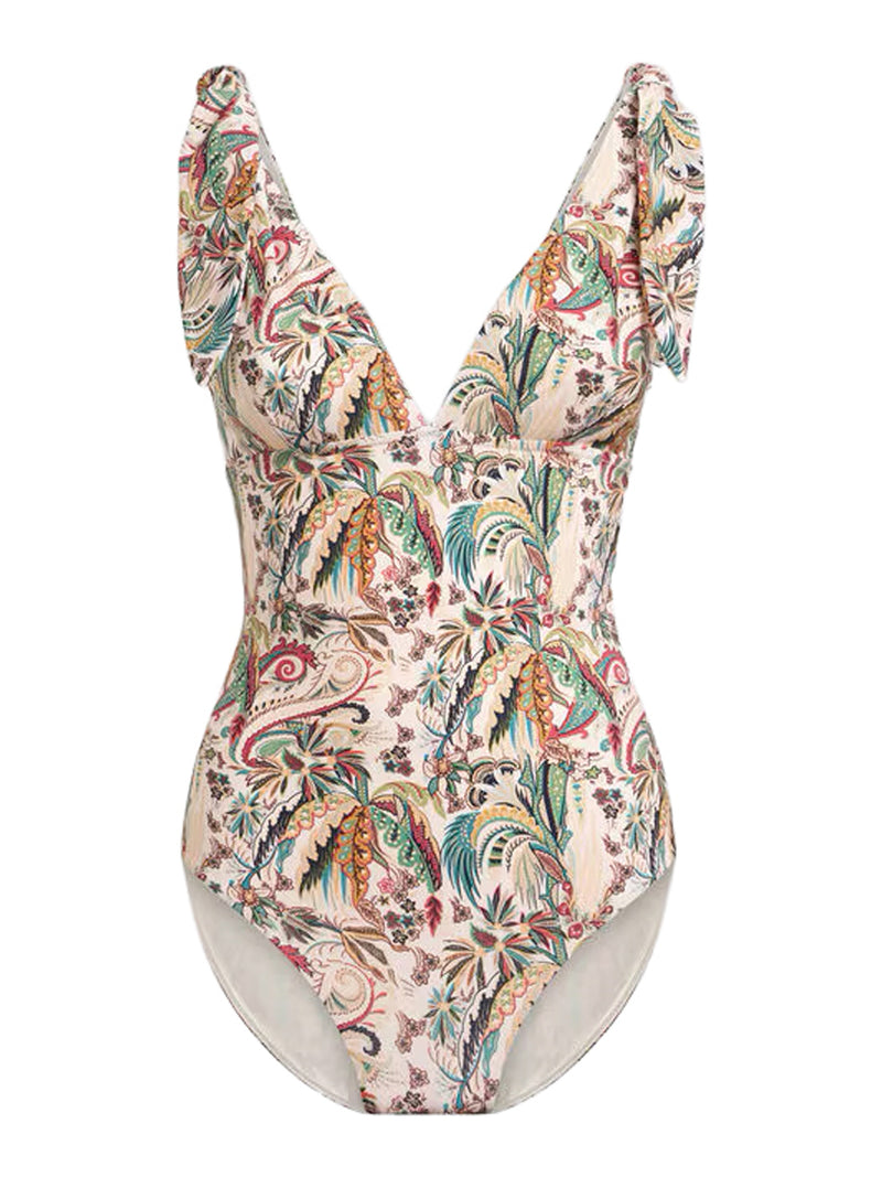 COSTUME INTERO CON MOTIVO PAISLEY FOLIAGE