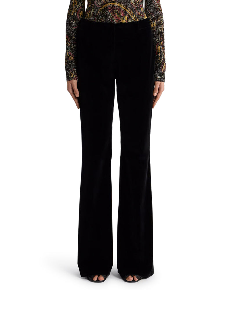 PANTALONI IN VELLUTO DI COTONE