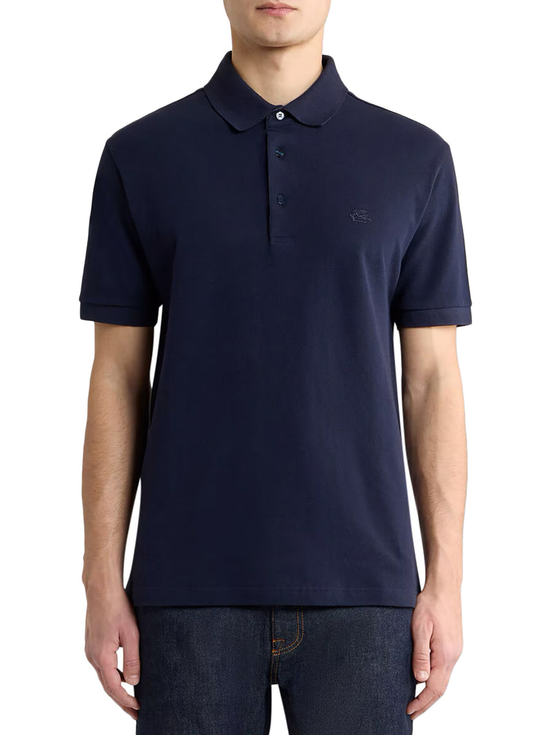 POLO IN COTONE CON DETTAGLI STAMPATI