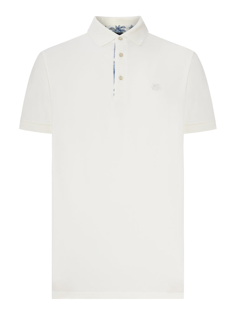 POLO IN COTONE CON DETTAGLI STAMPATI