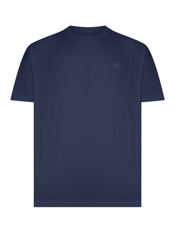 T-SHIRT ROMA IN COTONE CON LOGO RICAMATO