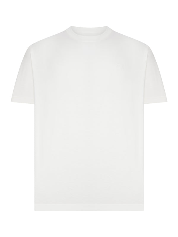 T-SHIRT ROMA IN COTONE CON LOGO RICAMATO