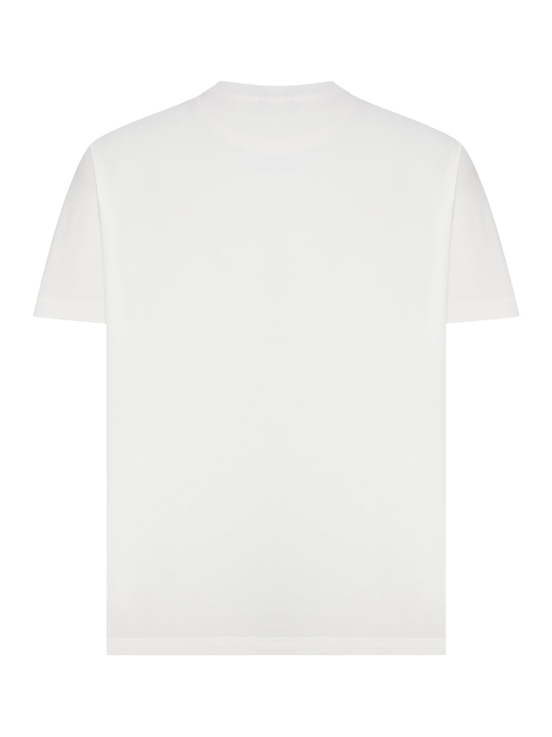 T-SHIRT ROMA IN COTONE CON LOGO RICAMATO