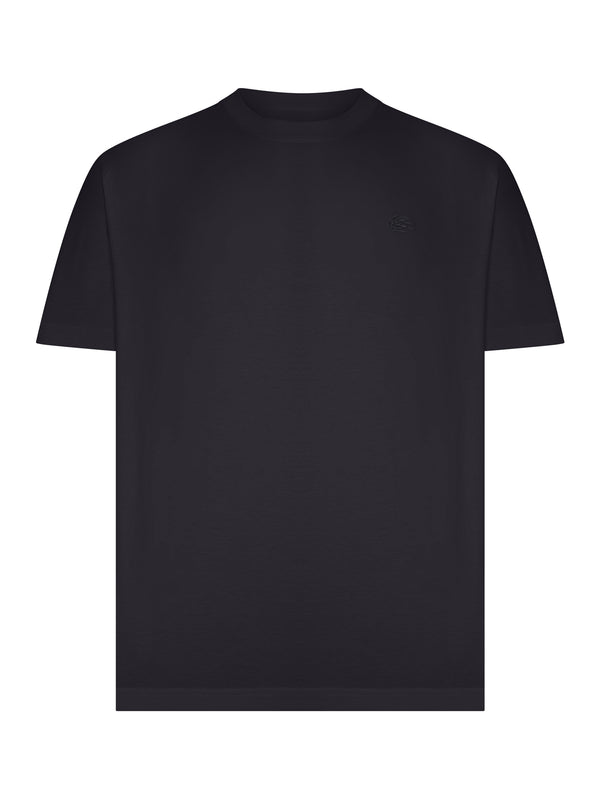 T-SHIRT ROMA IN COTONE CON LOGO RICAMATO