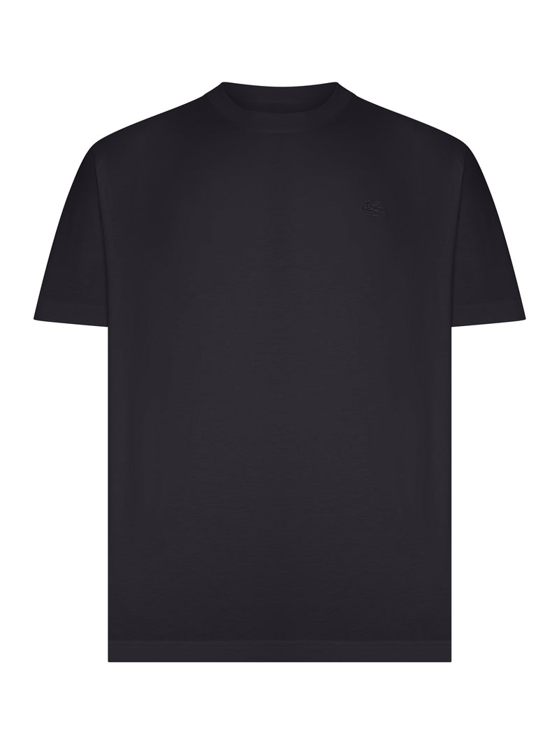 T-SHIRT ROMA IN COTONE CON LOGO RICAMATO
