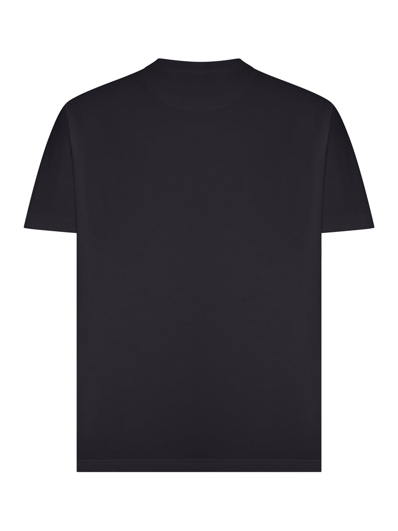 T-SHIRT ROMA IN COTONE CON LOGO RICAMATO