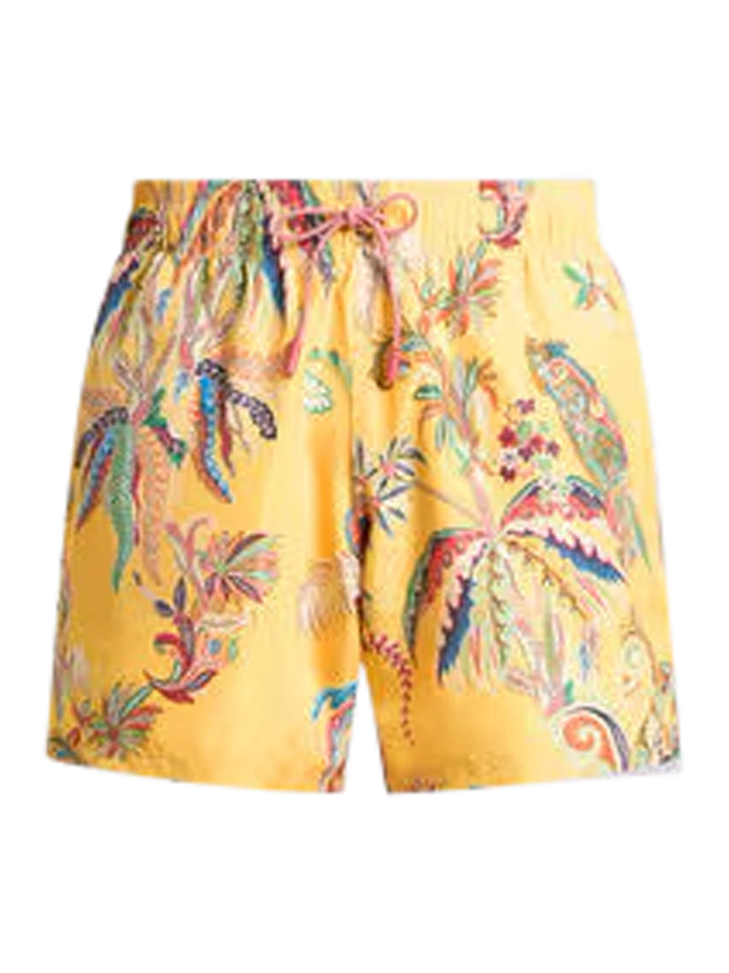 COSTUME DA BAGNO CON STAMPA PIAZZATA