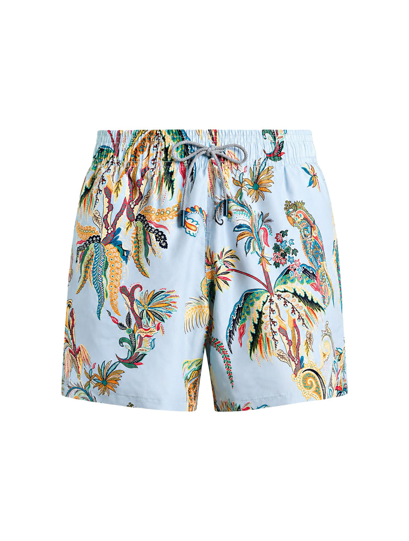 COSTUME DA BAGNO CON STAMPA PIAZZATA