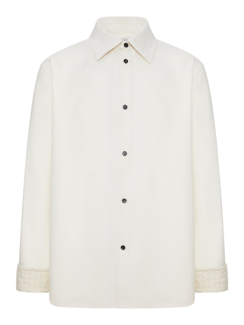 OVERSHIRT IN GABARDINE DI COTONE