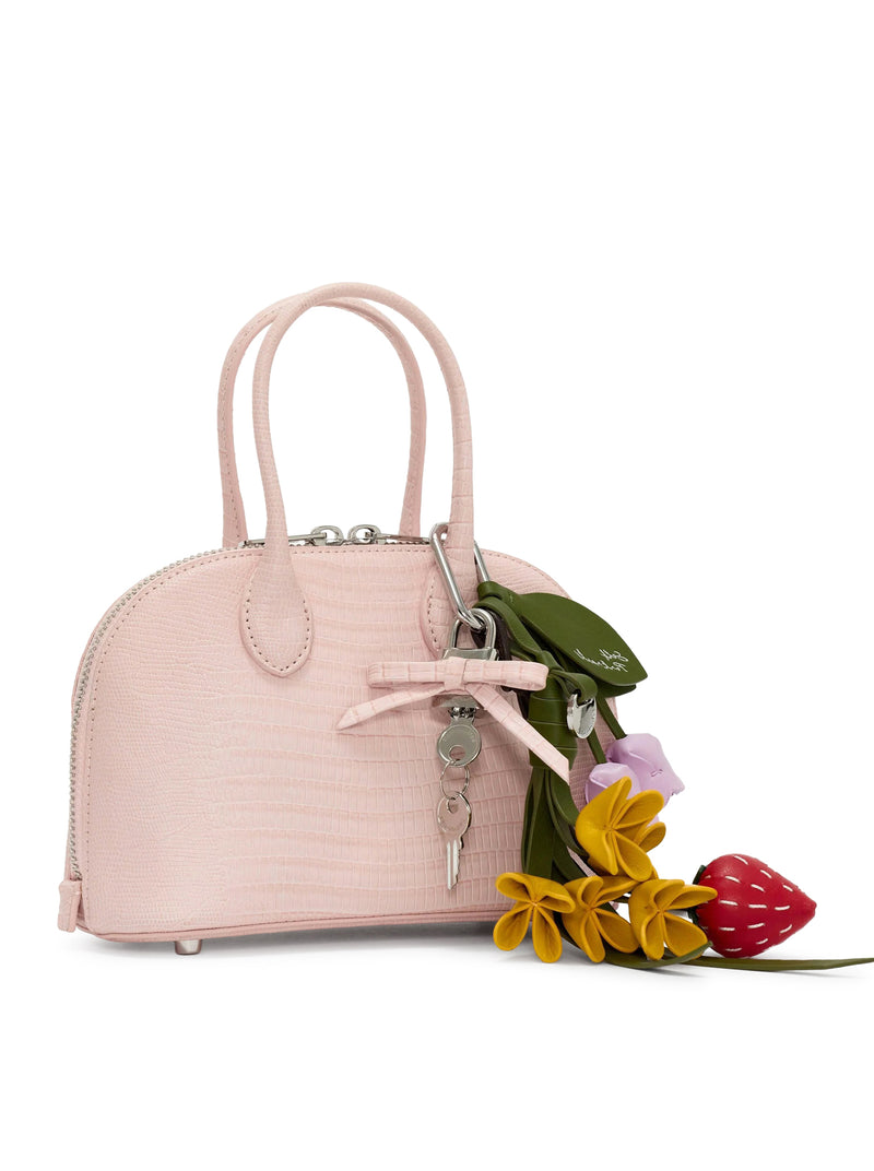 MINI BORSA IN PELLE CON CIONDOLO