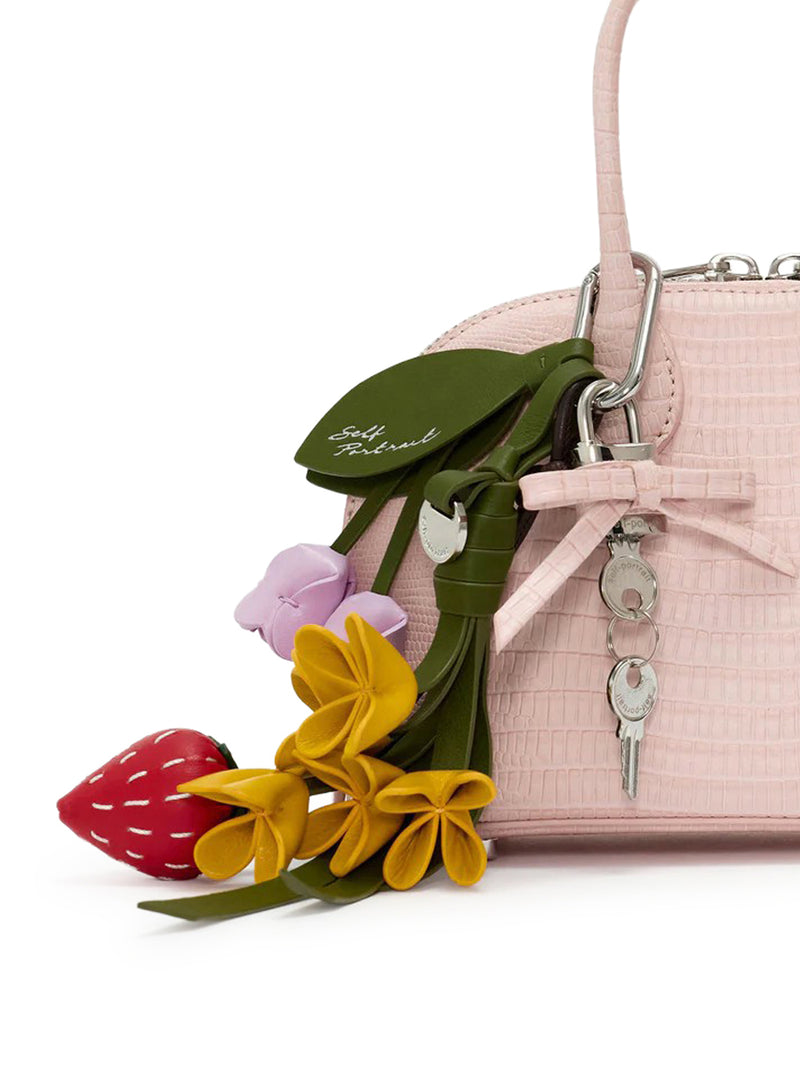 MINI BORSA IN PELLE CON CIONDOLO