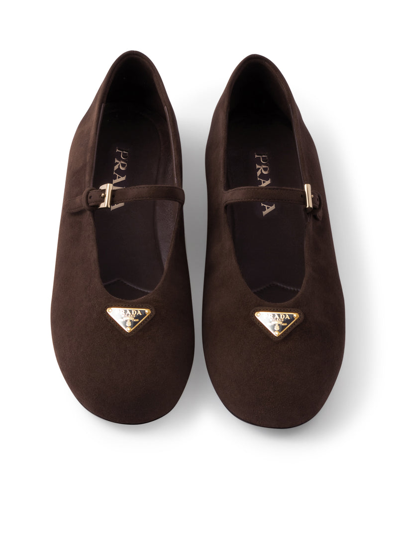 BALLERINE IN PELLE SCAMOSCIATA