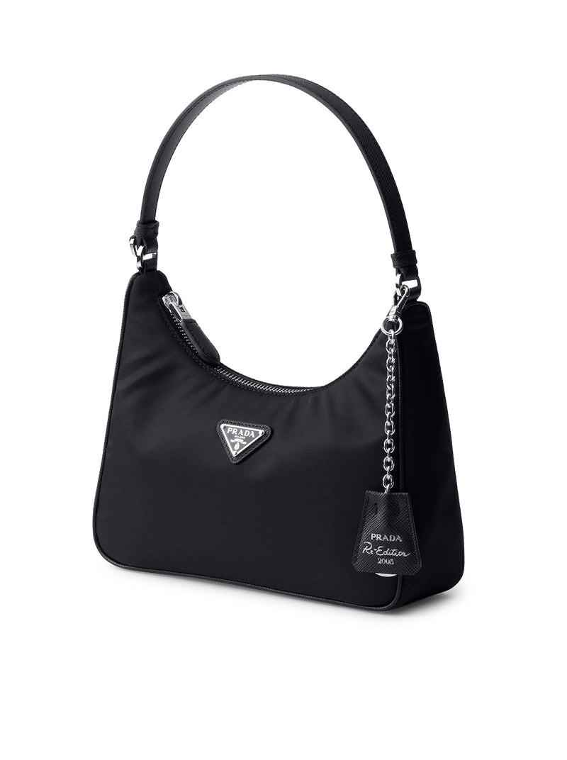 MINI BORSA PRADA RE-EDITION 2005 IN RE-NYLON E SAFFIANO