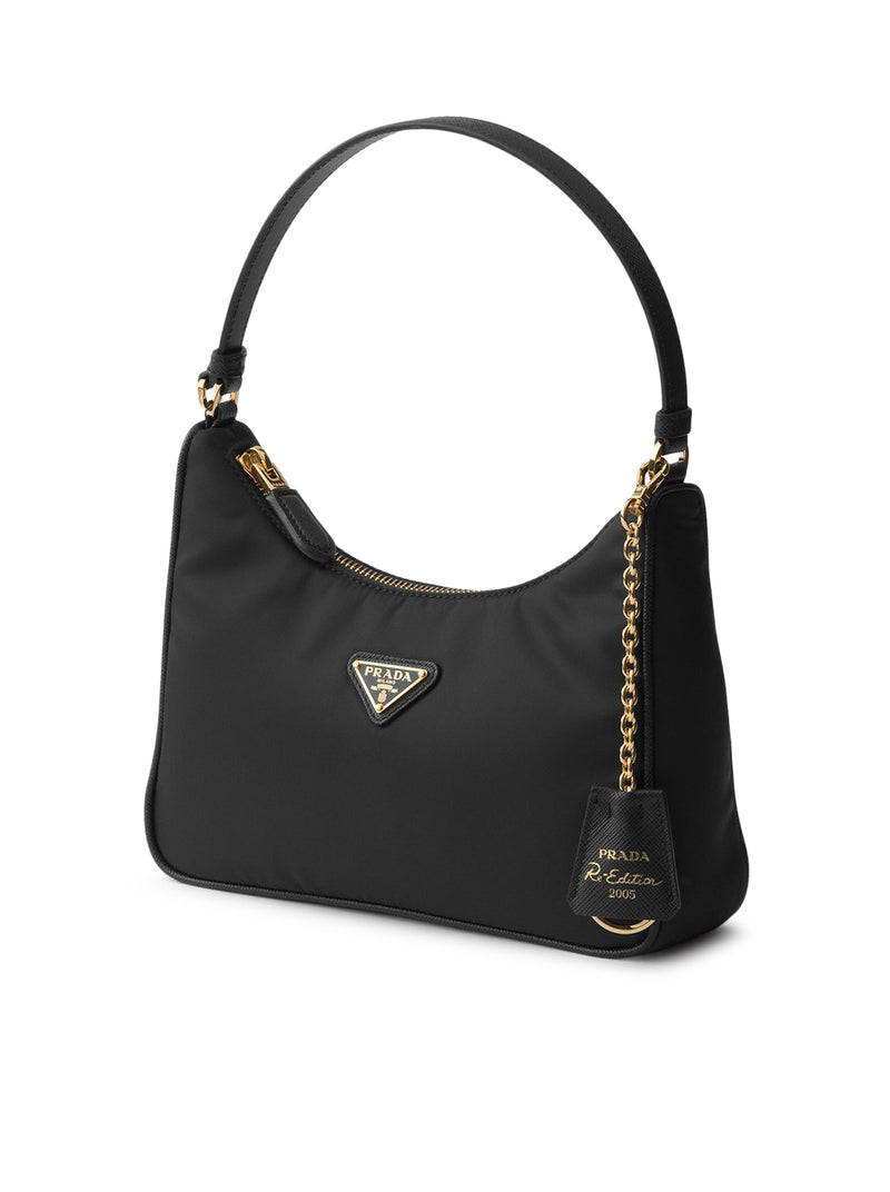 MINI BORSA PRADA RE-EDITION 2005 IN RE-NYLON E SAFFIANO