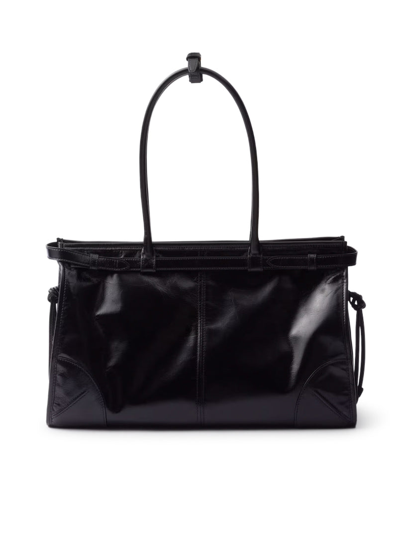 BORSA A MANO PRADA BONNIE LARGE IN PELLE