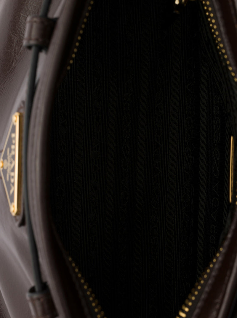 BORSA A MANO PRADA BONNIE SMALL IN PELLE