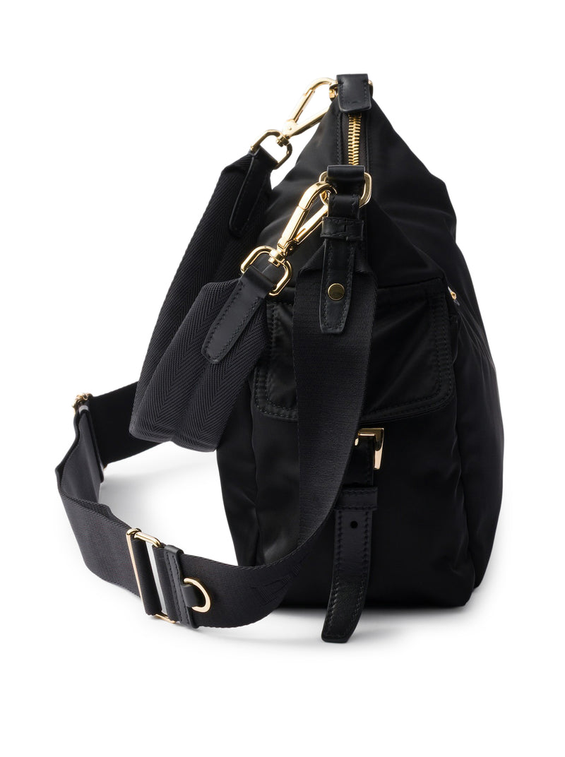 BORSA PRADA EXPLORE LARGE IN RE-NYLON E PELLE