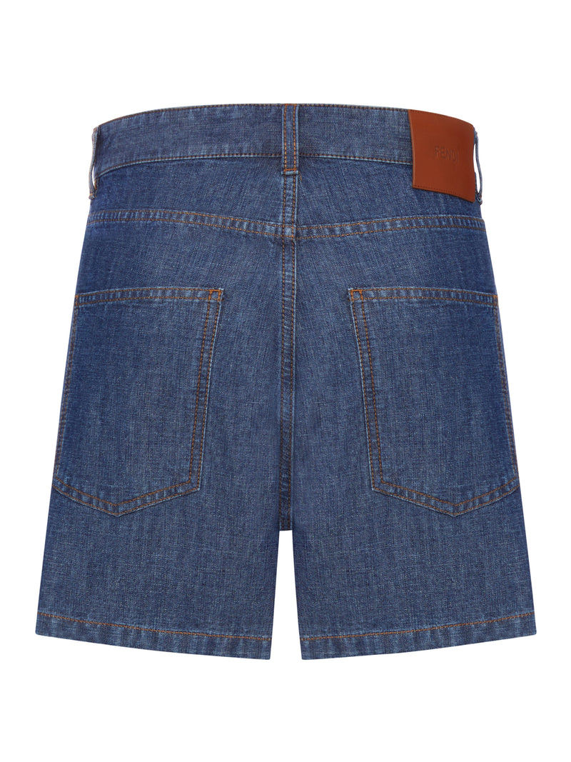 SHORTS IN DENIM CHAMBRAY