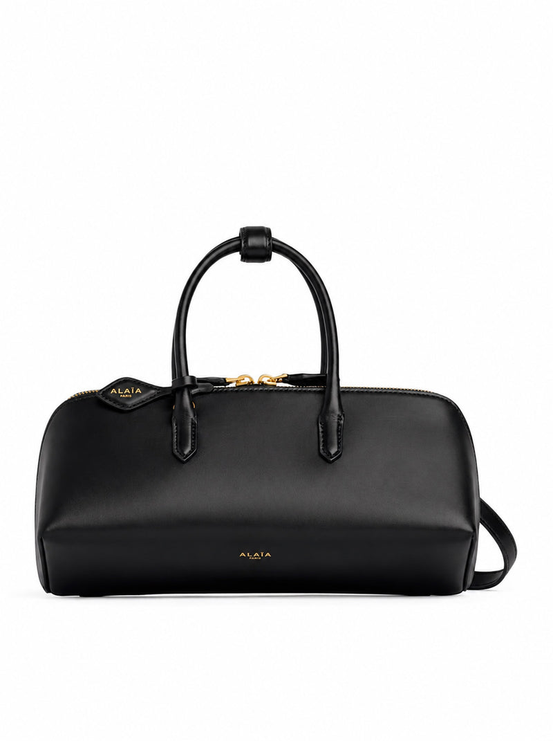 BORSA DELTA PICCOLA IN PELLE DI VITELLO BOX