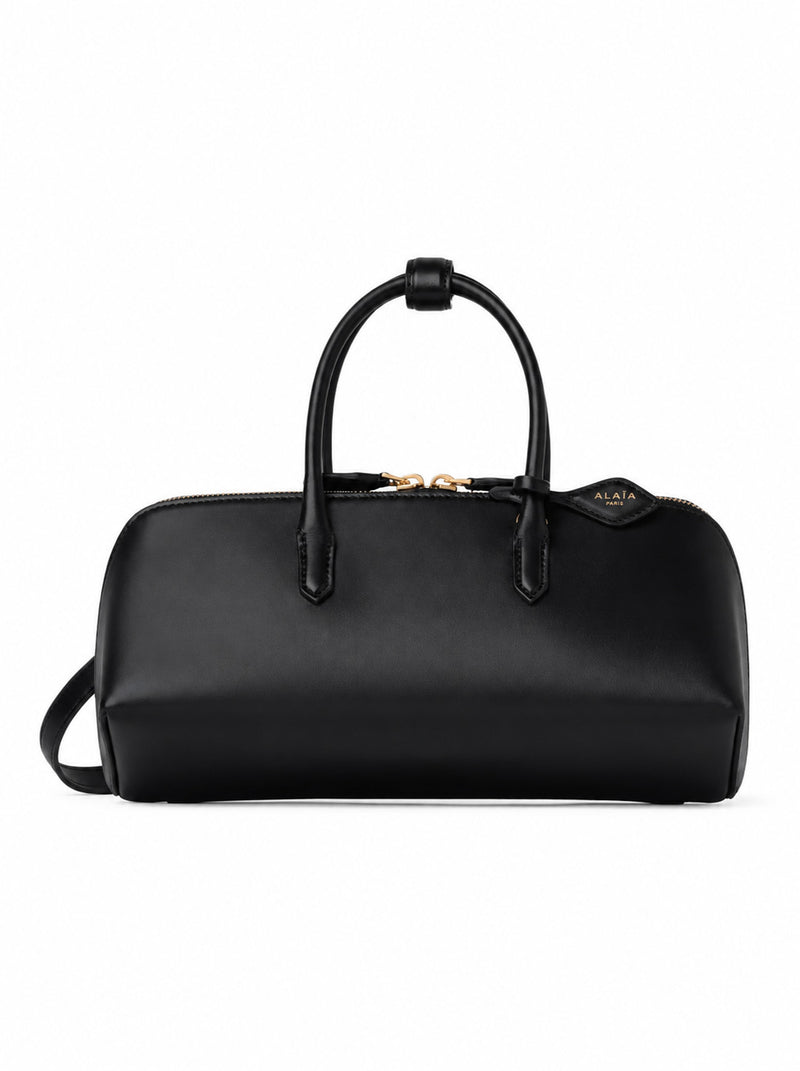 BORSA DELTA PICCOLA IN PELLE DI VITELLO BOX