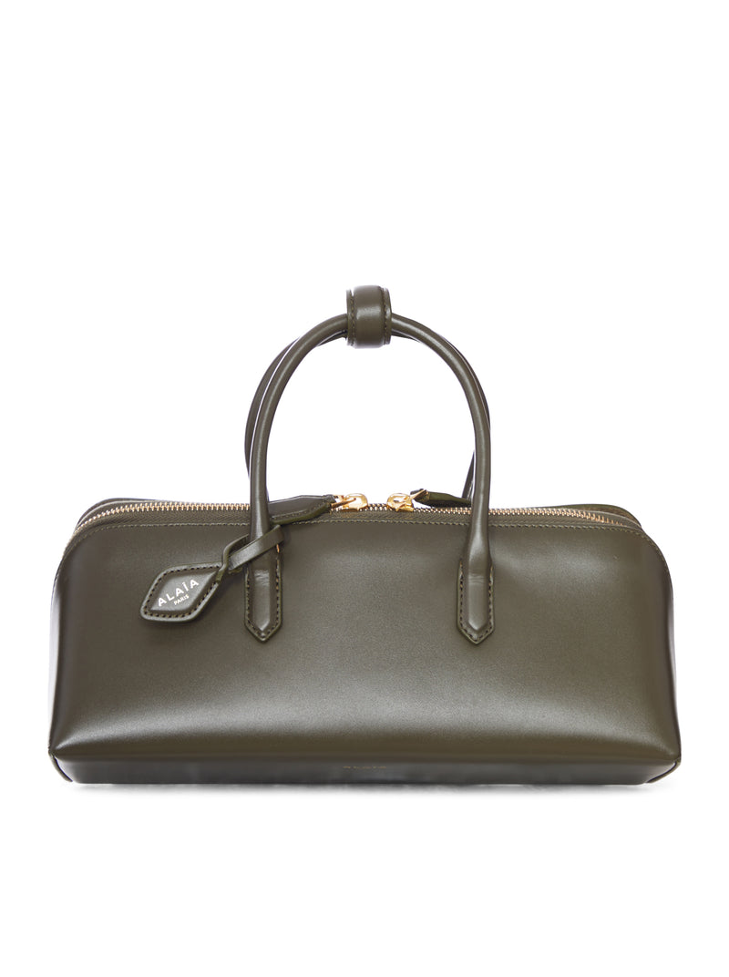 BORSA DELTA PICCOLA IN PELLE DI VITELLO BOX
