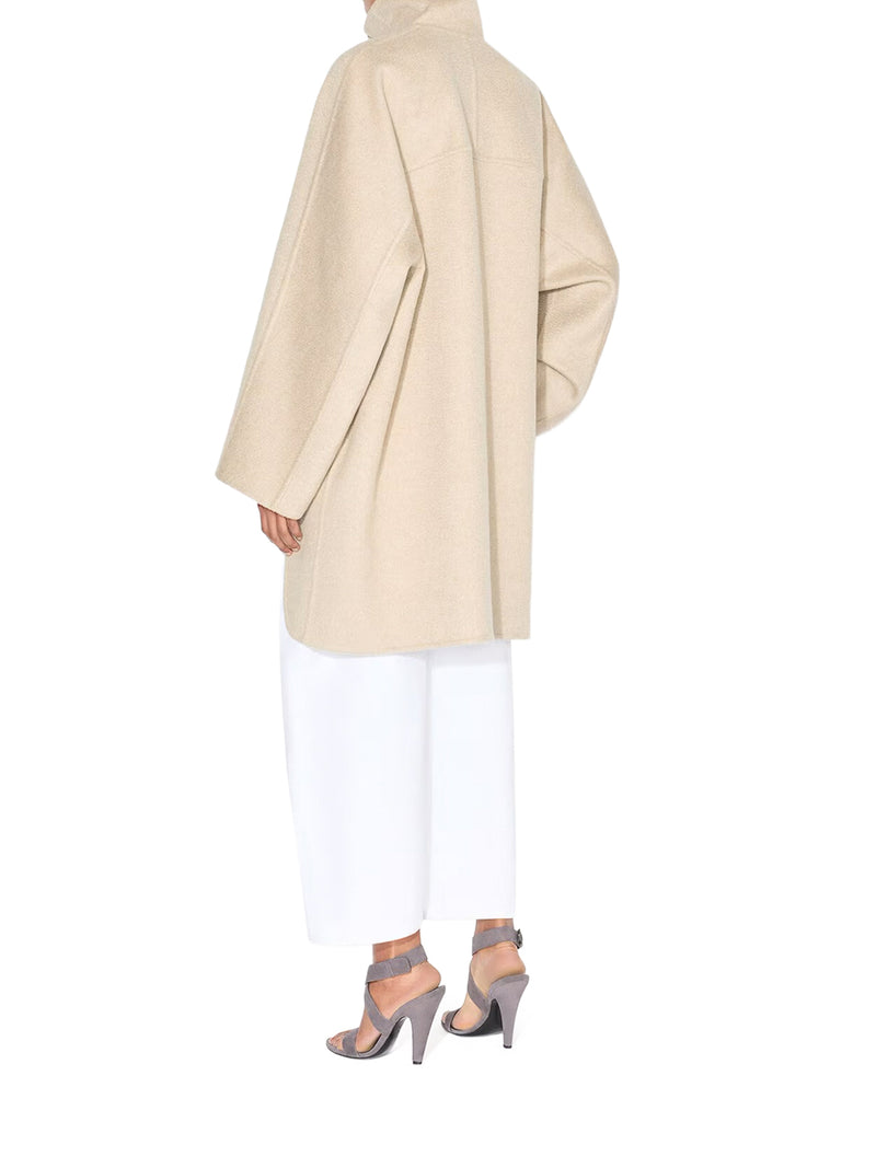 CAPPOTTO ASIMMETRO IN CASHMERE
