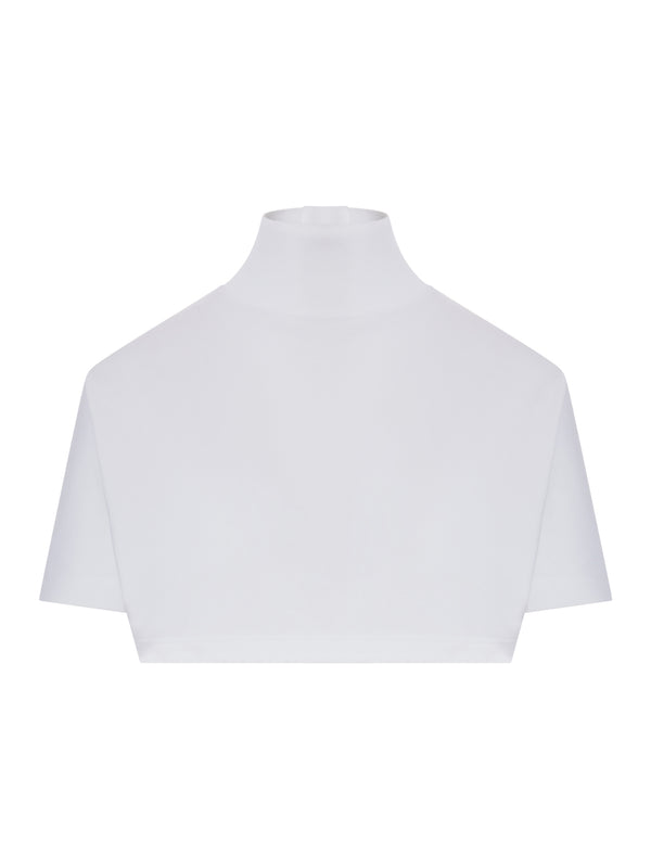 T-SHIRT CORTA IN JERSEY DI COTONE