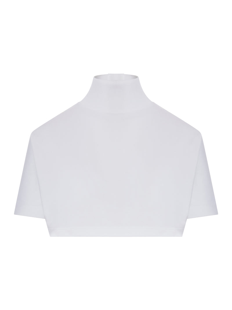 T-SHIRT CORTA IN JERSEY DI COTONE