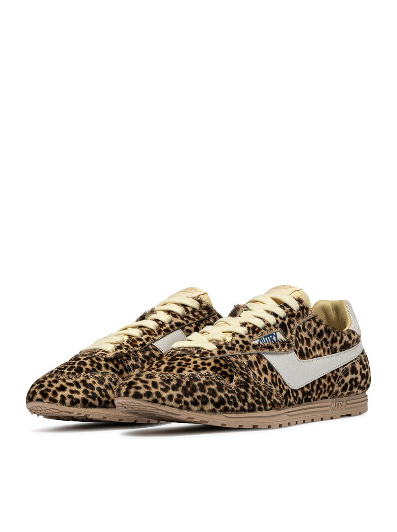 SNEAKERS WINDSPIN IN PELLE SCAMOSCIATA