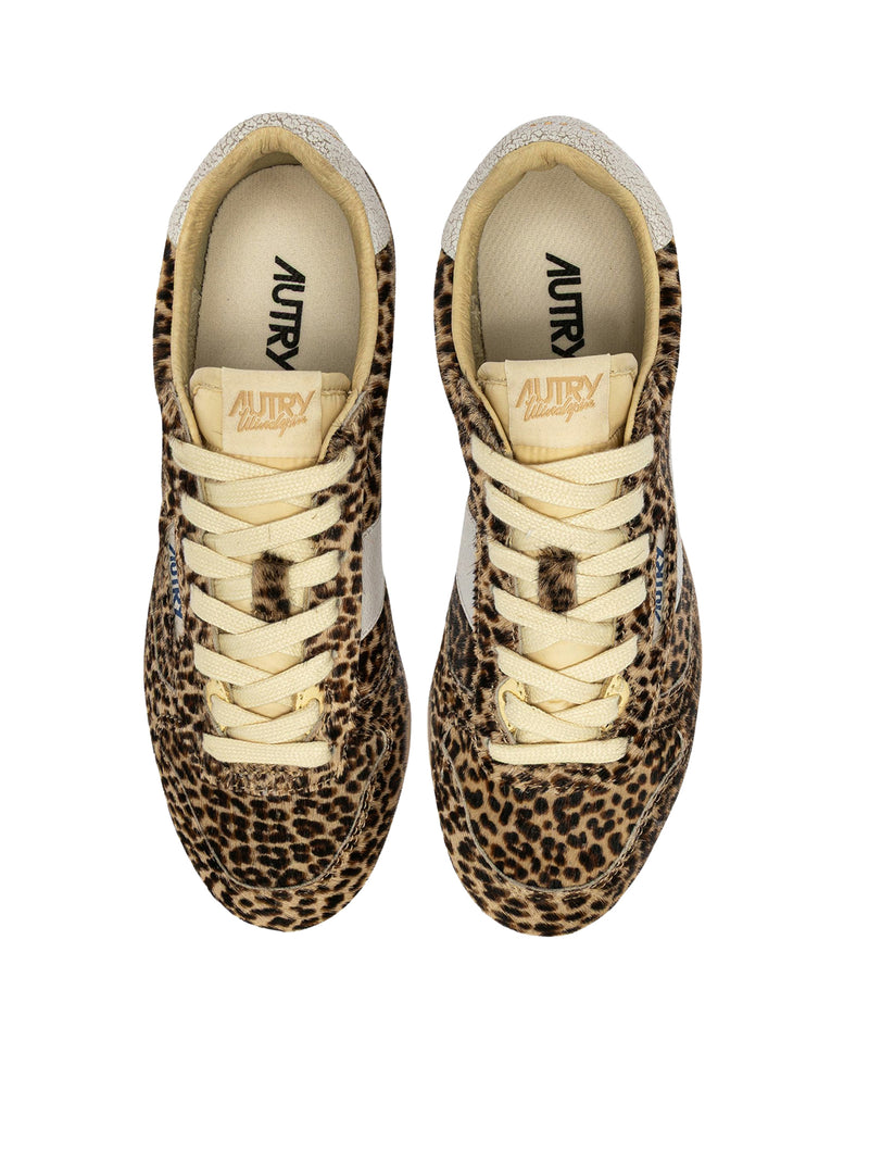 SNEAKERS WINDSPIN IN PELLE SCAMOSCIATA