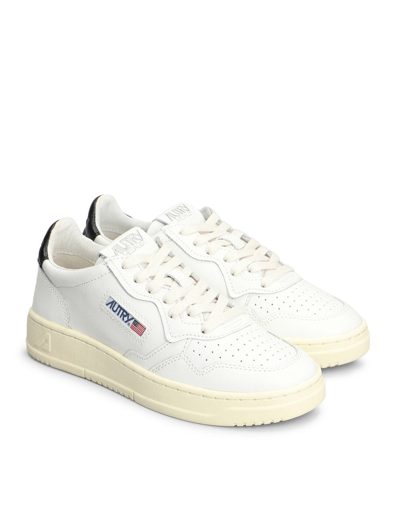 SNEAKERS MEDALIST LOW IN PELLE BIANCA E SPACE
